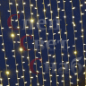 Золотистые гирлянды. "Звездное небо".  IP 65 
